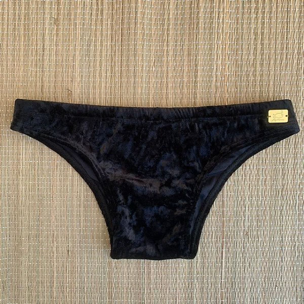 Sunga Veludo Preto - PowerSlip