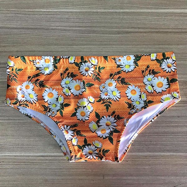 Sunga Floral Orange