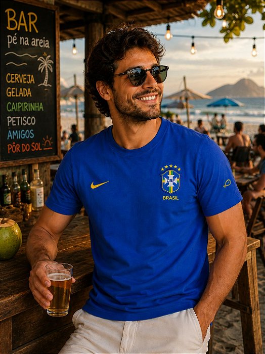 Camisa Brasil é Nosso Azul