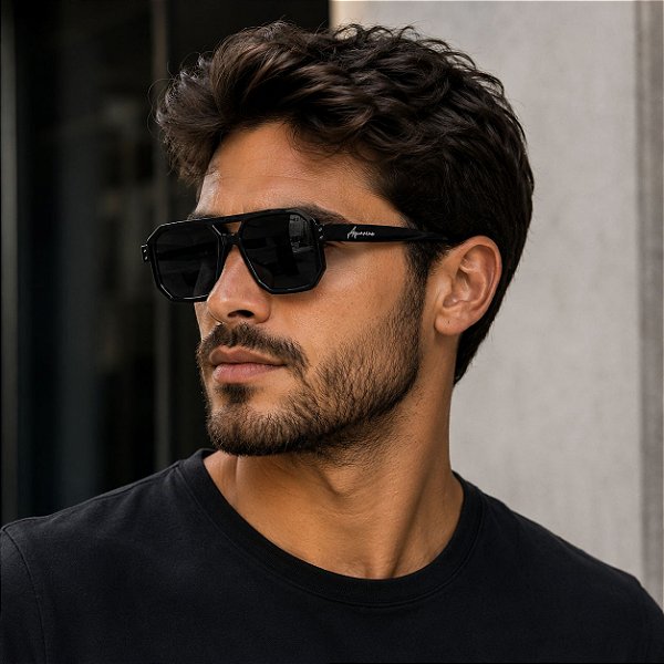 Óculos Aquarine Boss Preto Estilo e Proteção