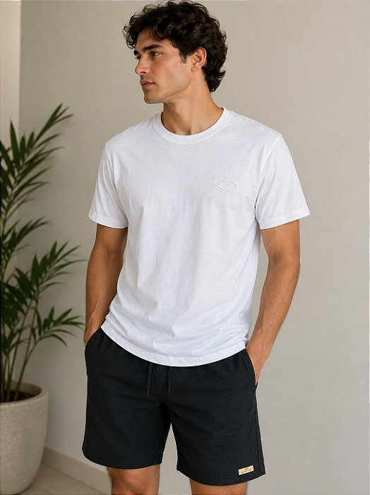 Camisa Básica OFF Talco Aquarine