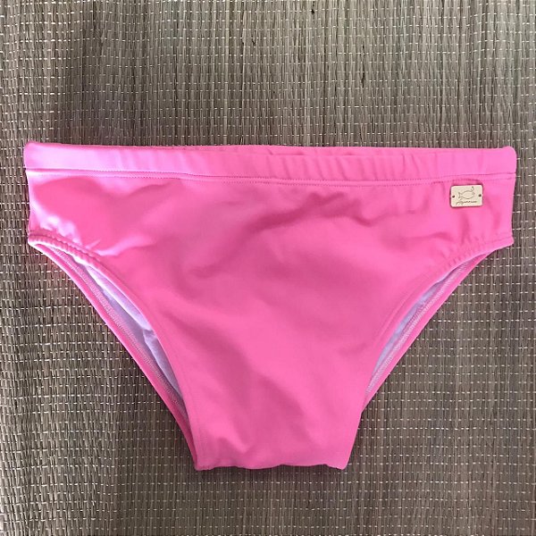 Sunga Basic Rosa Chiclete - PowerSlip