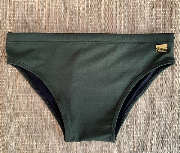 Sunga Basic Verde Militar - PowerSlip