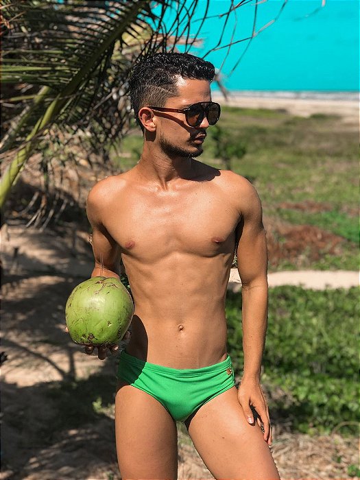 Sunga Verde Bandeira - PowerSlip