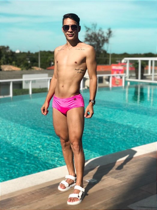 Sunga Pink Premium - TRADICIONAL