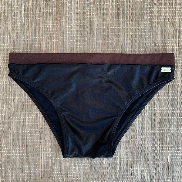 Sunga Duo Black Com Marrom - PowerSlip