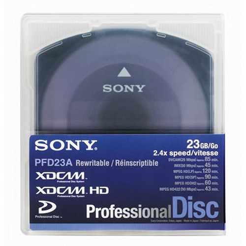 Mídia XDCAM Sony 23GB