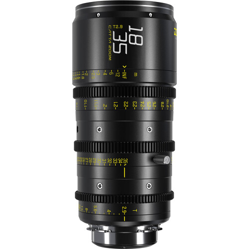 DZOFilm Catta Ace FF 18-35 mm T2.9 (PL/EF, preta) - Lente de zoom cinematográfico