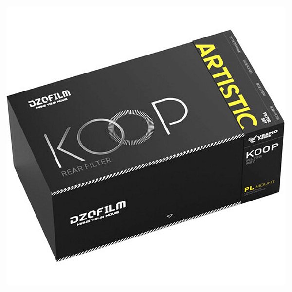 Kit de filtro traseiro DZOFilm Koop para lentes de montagem PL Vespid / Catta Ace (conjunto artístico)