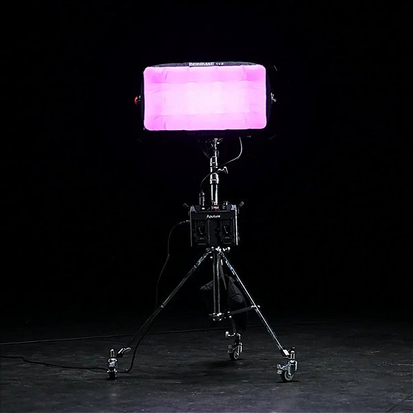 Aputure INFINIMAT 1x2 (0,30 x 0,60 m) - Luz LED RGBWW como tapete ou inflável