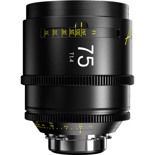 ARLES 75mm Lente T1.4 FF/VV Prime Cinematográfica (ARRI PL) (PRÉ-VENDA)