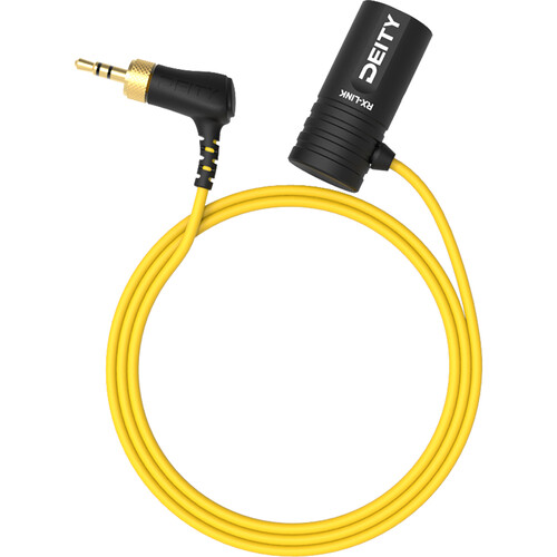 Deity RX-Link - Bloqueio de 3,5mm para XLR de ângulo reto