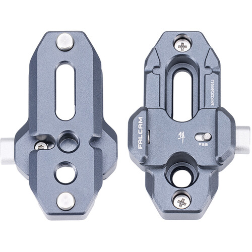 Falcam F22A3807 - Adaptador de placa de liberação rápida para trilho NATO