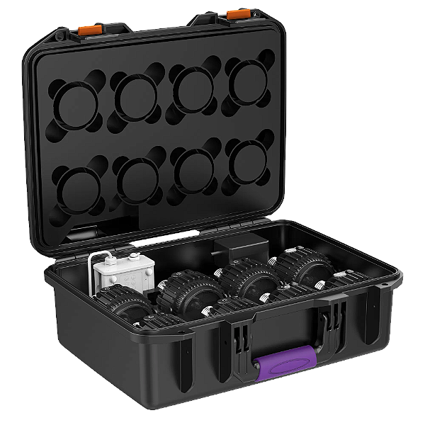 Astera SolaBulb Kit  com 8 luzes - Luz de bulbo RGBMA com fresnel (PRÉ-VENDA)