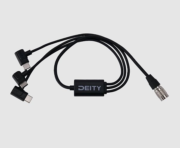 SPD-HR3U - 4-Pin para Cabo Triplo USB-C Deity (Pré-venda)