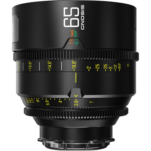 DZOFilm Lente 65mm T2.8 Gnosis Macro Prime (LPL with PL & EF Mounts, Feet) Pré-venda
