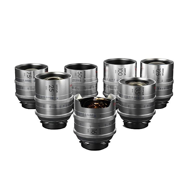 DZOFilm Kit 7 Lentes VESPID Retro with Retro Silver EF Tool Kit & Hard Case (Pré-venda)