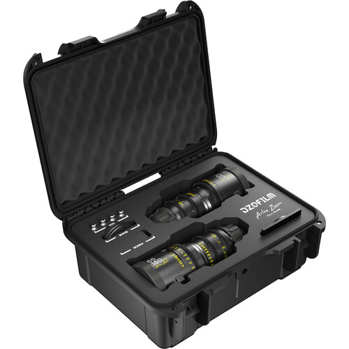 Kit 2 lentes DZOFilm Arles Zoom T2.6 FF Cine (ARRI PL/Canon EF)