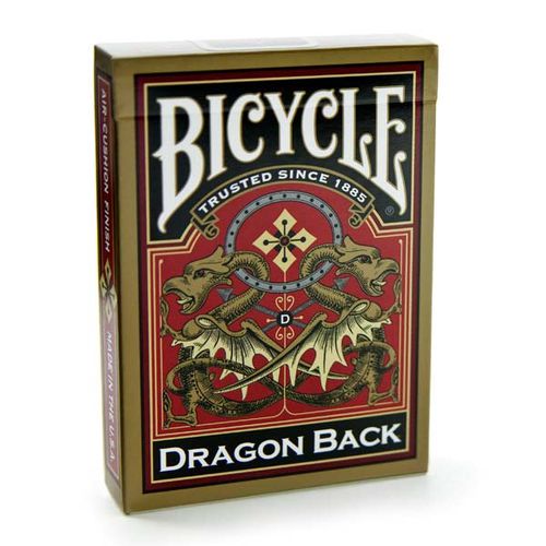 Bicycle Dragon Back Gold