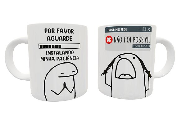 Caneca Flork Paciencia