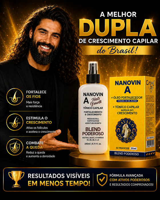 Compre 01 Tônico Poderoso 240 ml e Leve Grátis 01 Casal 20