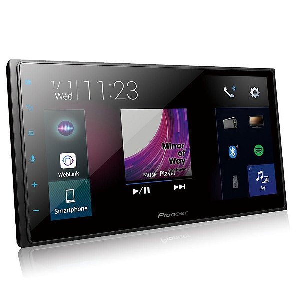 Central Multimídia Pioneer TV Digital - BT 6,8” DMH-Z5380TV