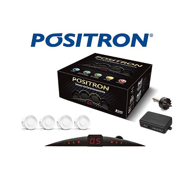 SENSOR DE ESTACIONAMENTO POSITRON BRANCO
