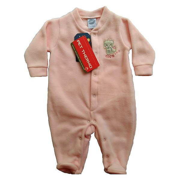 Pijama de soft para Bebês - Rapozinha
