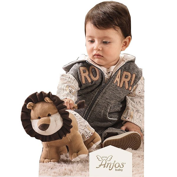 Conjunto Inverno para Bebês Leãozinho