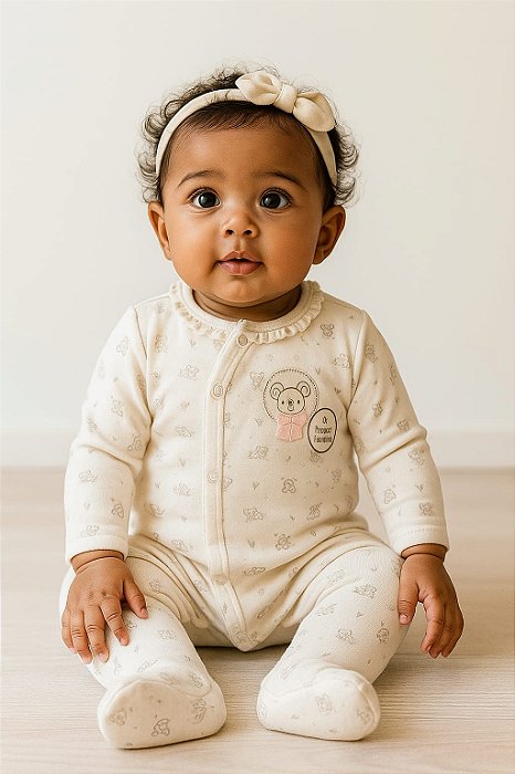Macacão para Bebês em Algodão Egípcio Koala