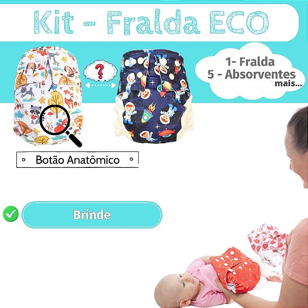 Kit Fralda ECO