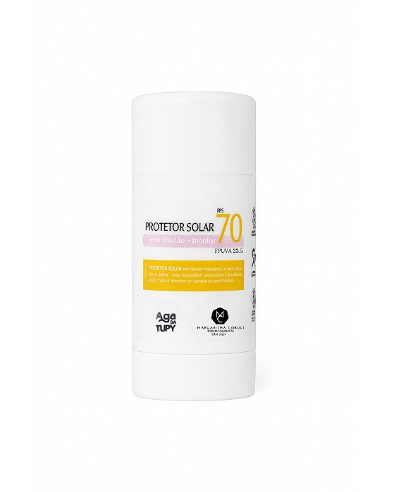 Protetor Solar em bastão INCOLOR | Collab com Agafarma da Tupy