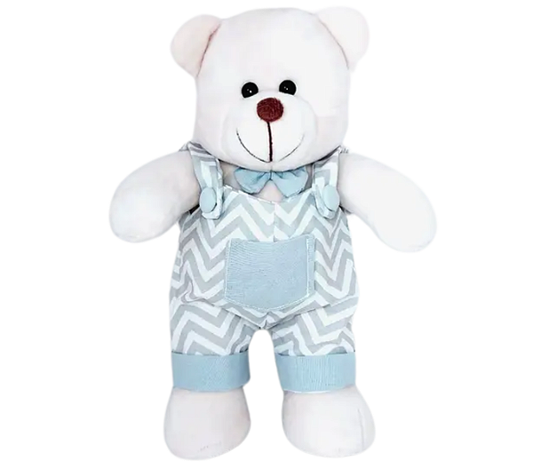 Urso Miguel com Macacão W.U - M