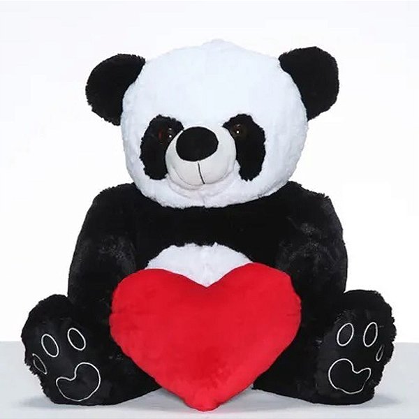 Urso Panda Fofo com Coração W.U - M
