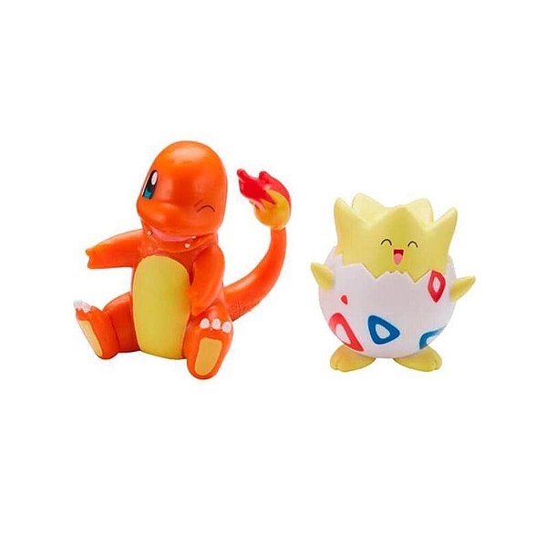 Pokemon Togepi e Charmander Figuras de Ação Wave Sunny