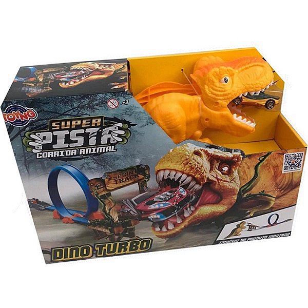 Super Pista Corrida Animal Dino Turbo -  Toyng