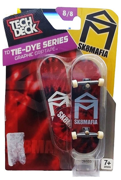 Mini Skate de Dedo Tech Deck Tie-Dye SK8MAFIA