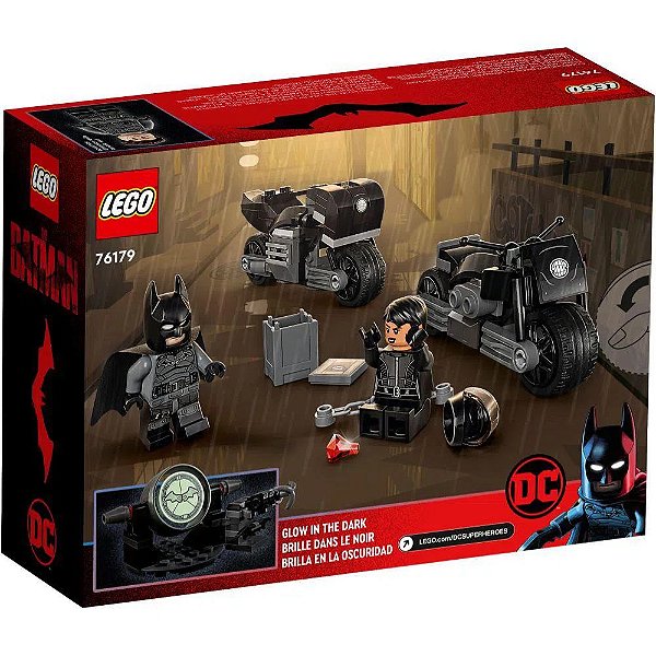 Lego A Perseguição de Moto Batman e Selina Kyle 76179