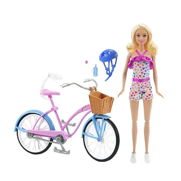 Barbie Boneca Passeio de Bicicleta Mattel