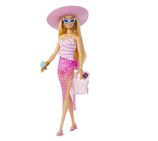 Boneca Barbie Filme dia de Praia Mattel
