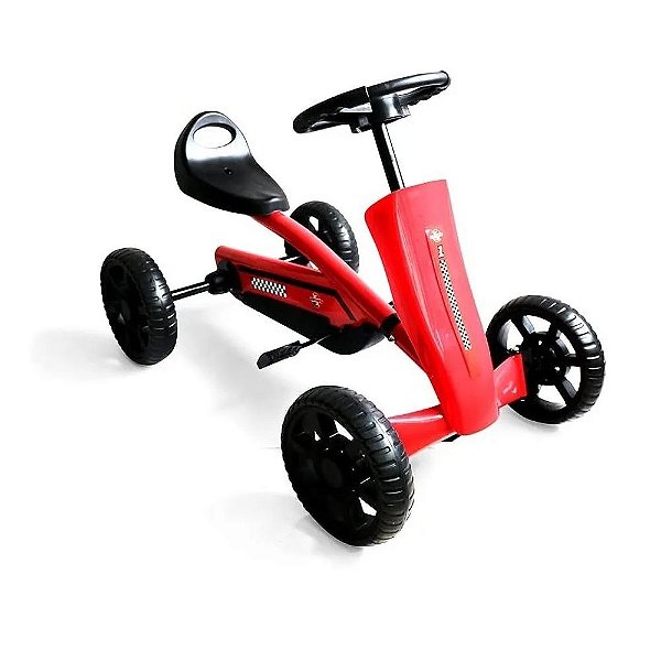 Mini Kart Space Pedal Vermelho Unitoys