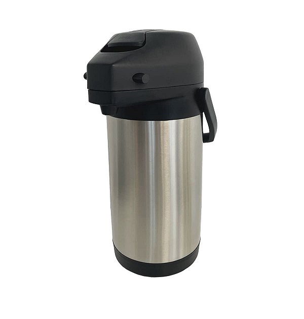 Garrafa Térmica Inox Madri 2,5 Litro Pressão Unitermi
