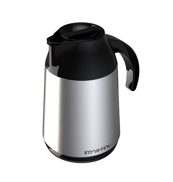 Garrafa Térmica Inox Berlim Pressão 600 ml Unitermi