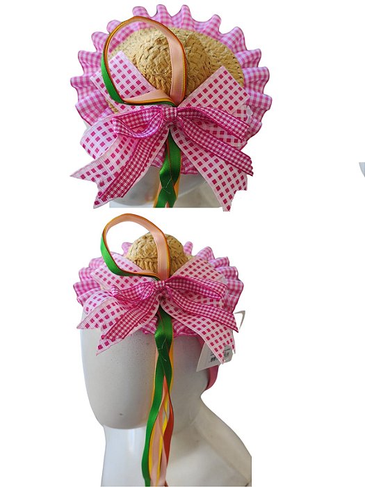 Mini Chapéu Tiara para Cabelo Festa Junina São João