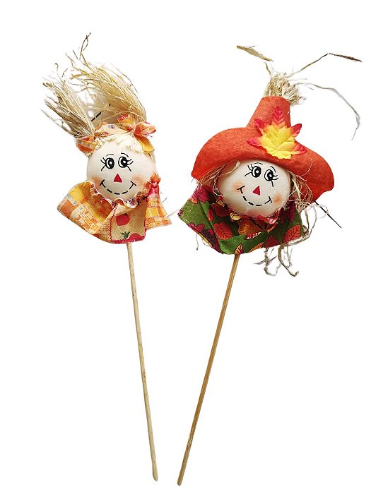 01 Kit Pick Casal Espantalho Festa Junina São João