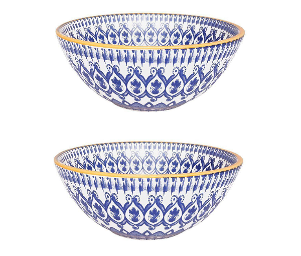 Kit c/ 02 Tigelas Bowl La Carreta Oxford