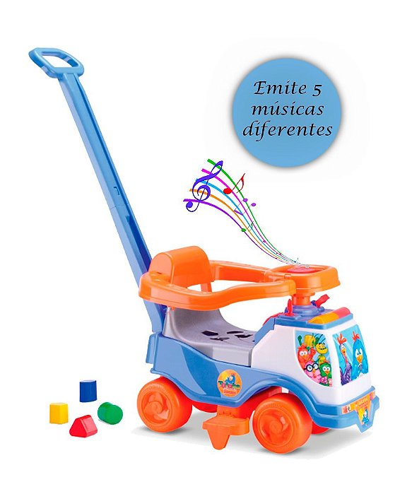 Motoca Totoka Galinha Pintadinha Haste e Apoio Cardoso