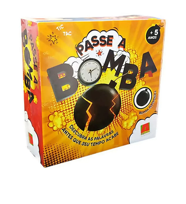 Jogo Educativo Estratégia Passe a Bomba com Time