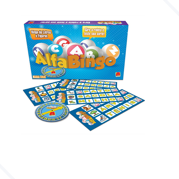Jogo Educativo Roleta Alfabingo Aprendendo a Soletrar