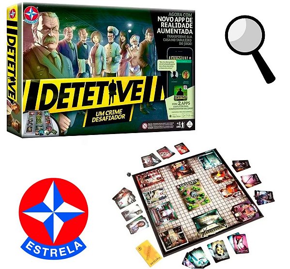Jogo Detetive Um Crime Desafiador Estrela